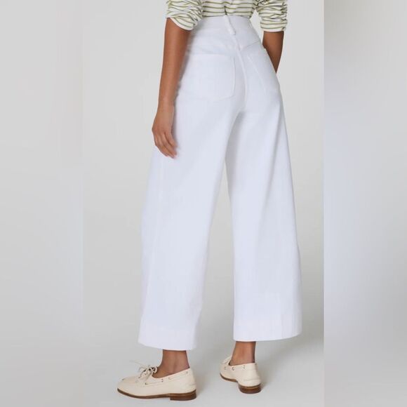 SPANX White Wide-Leg Jeans - Picture 2 of 7